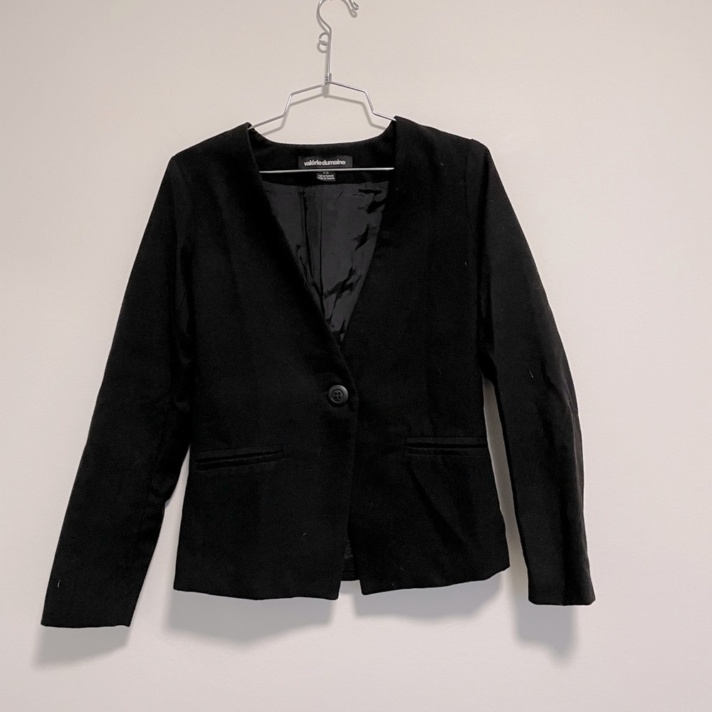 Valerie Dumain Wool Blazer Sz Small